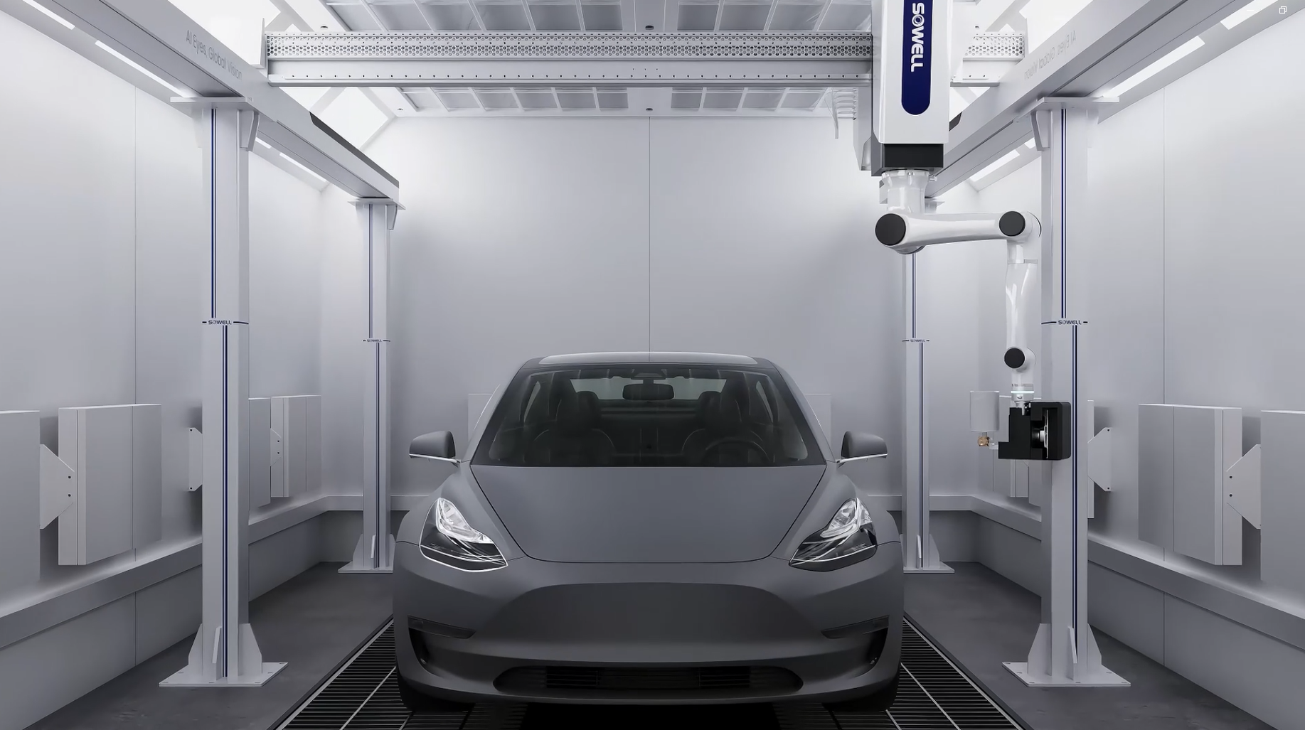 精準視覺 AI 噴涂機器人